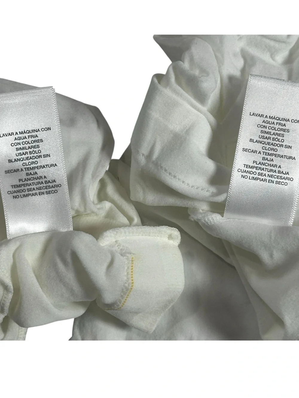 2 Pair The Children’s Place White Stretch Nylon Blend Tights Size 8-10